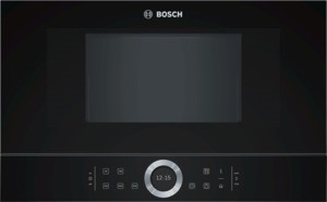 Bosch BFL634GB1 Einbau Mikrowellengerät vulkan schwarz